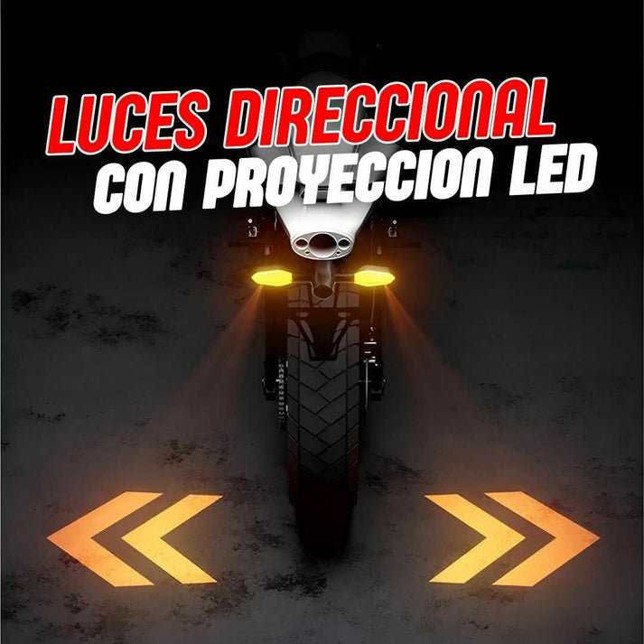 FlowBeam Pro: Luces LED de Señal de Giro con Proyección